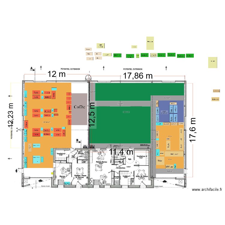 Batiment Relais Travail 2024. Plan de 0 pièce et 0 m2