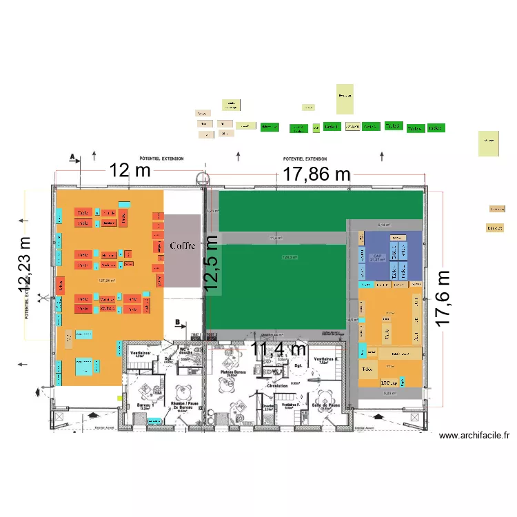 Batiment Relais Travail 2024. Plan de Batiment Relais Travail 2024. Plan de