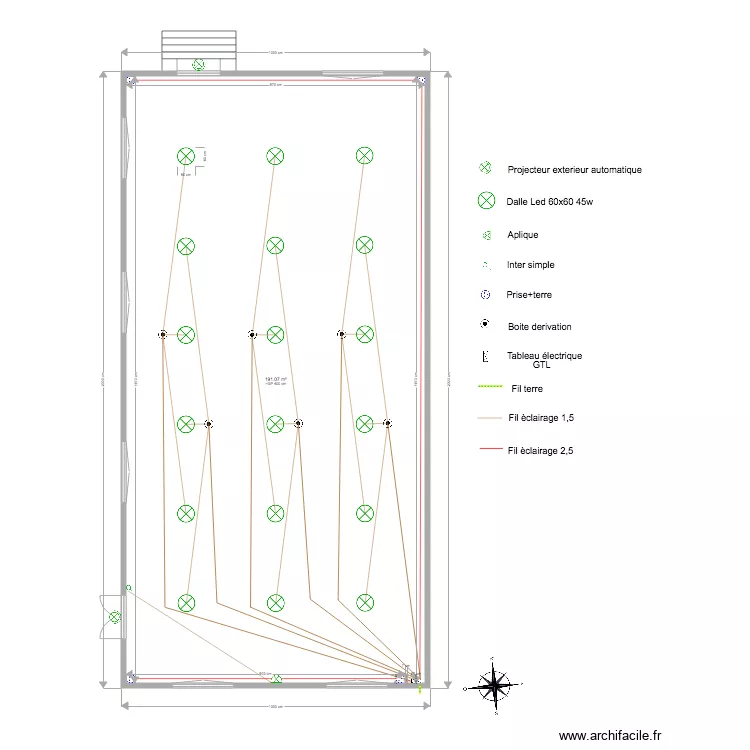 SALLE ESCRIME PLASSAC  8. Plan de 