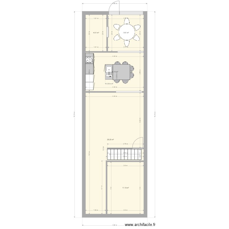 Maison James de Flo. Plan de 0 pièce et 0 m2