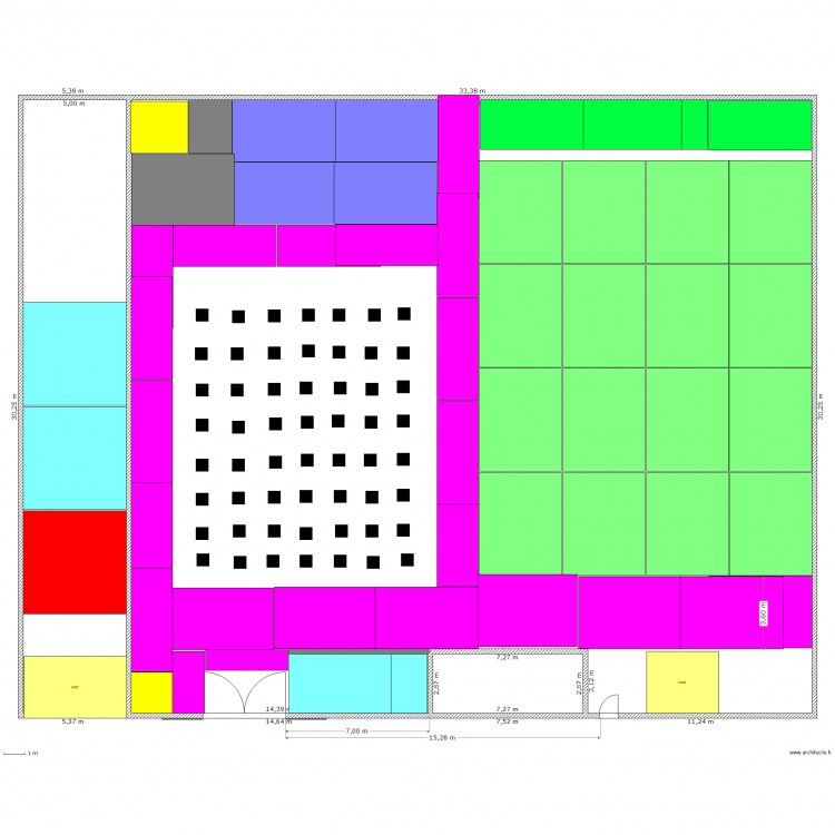 rk ev. Plan de 0 pièce et 0 m2