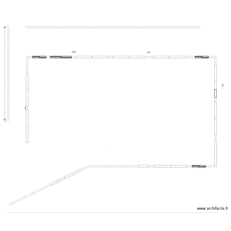 crepy. Plan de 0 pièce et 0 m2