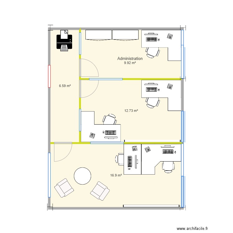 Mezzanine LMS. Plan de 0 pièce et 0 m2