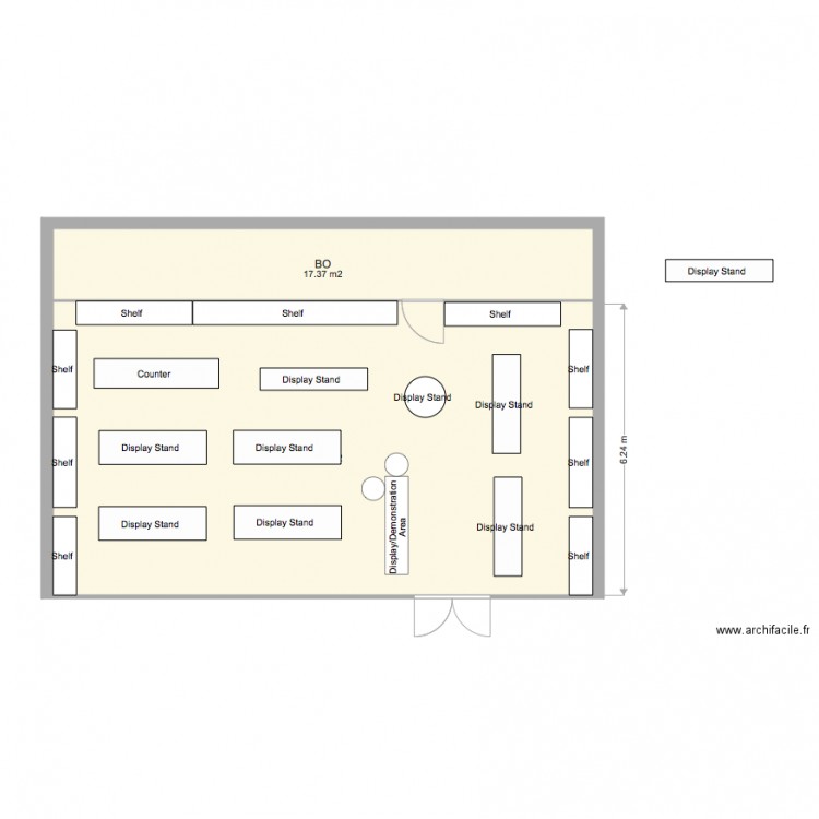 Sephora V3. Plan de 0 pièce et 0 m2