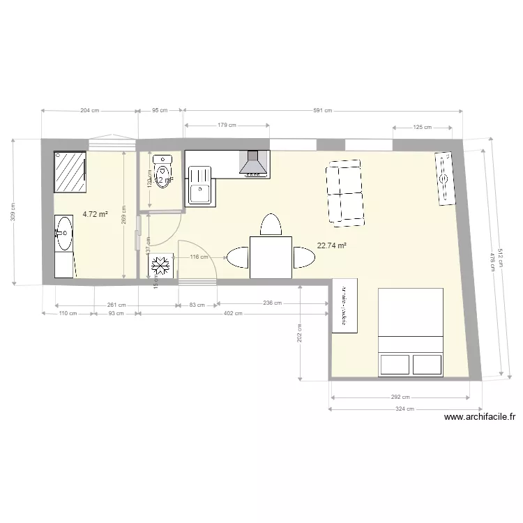 appart1etage21. Plan de 