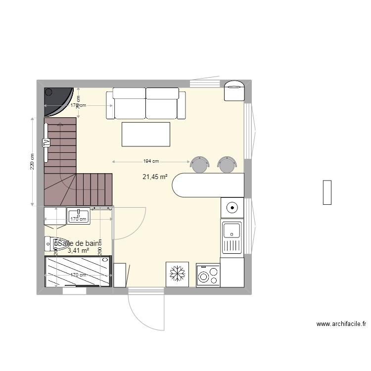 QUEBEC. Plan de 0 pièce et 0 m2