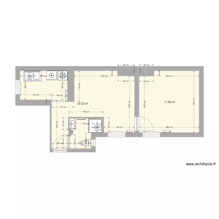 D51. Plan de 