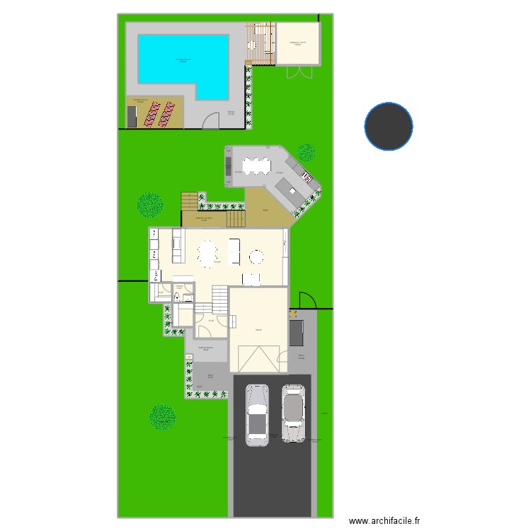 828 Madrigal extérieur mars 2022 - 12x22 bois. Plan de 32 pièces et 617 m2