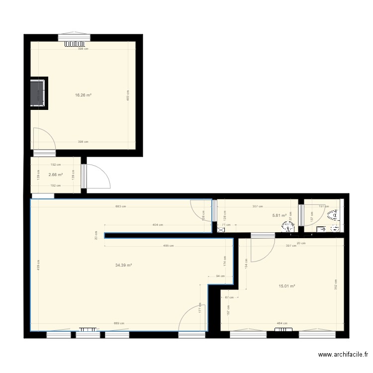 ancienne poste version 2. Plan de 0 pièce et 0 m2