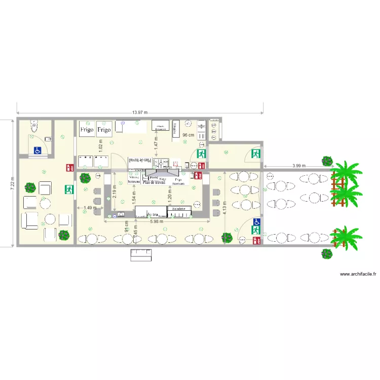 TEX MEX 3. Plan de 