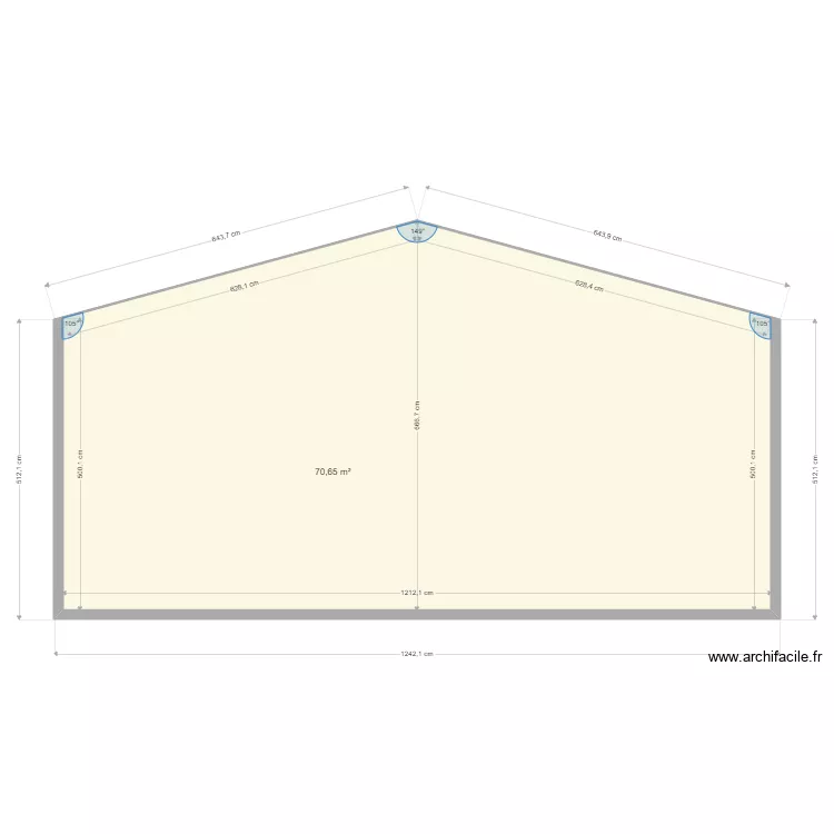coupe atelier 2. Plan de 