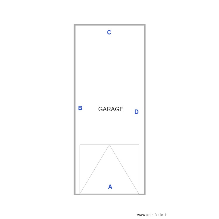 BIGAUD GARAGE PB. Plan de 0 pièce et 0 m2