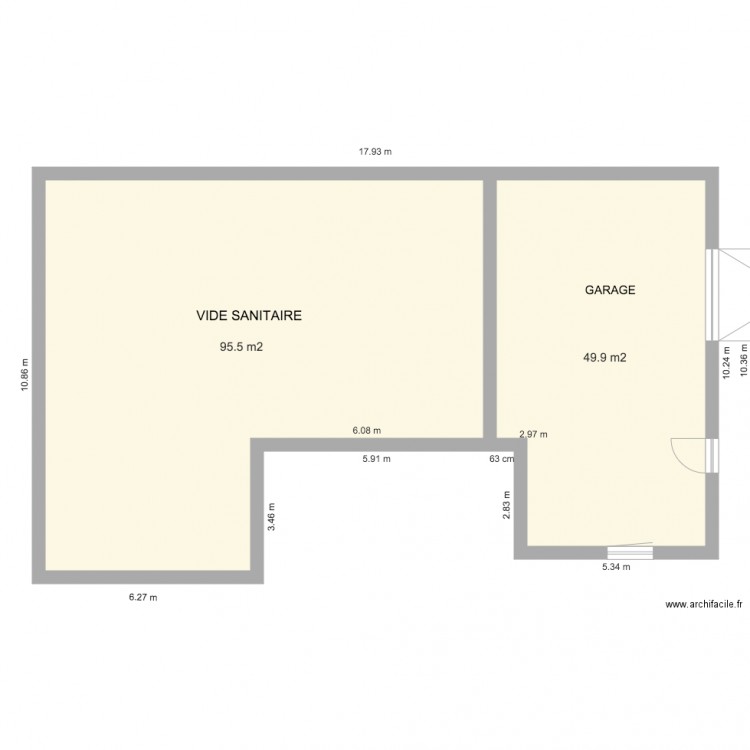 mourier sous sol 3. Plan de 0 pièce et 0 m2