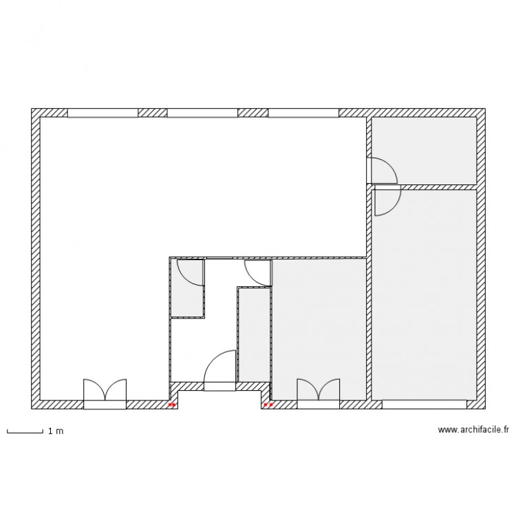 Durande. Plan de 0 pièce et 0 m2