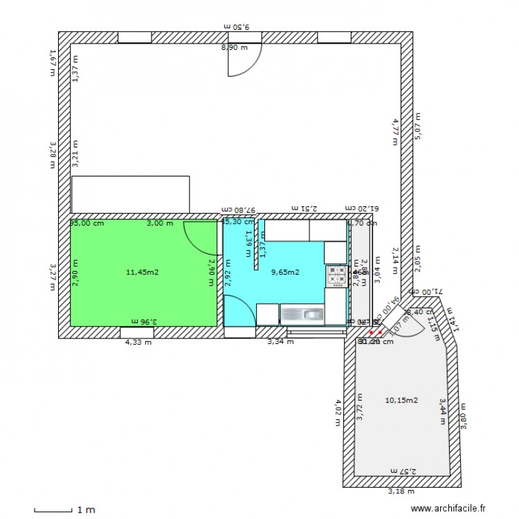 Monteaux RDC 5. Plan de 0 pièce et 0 m2