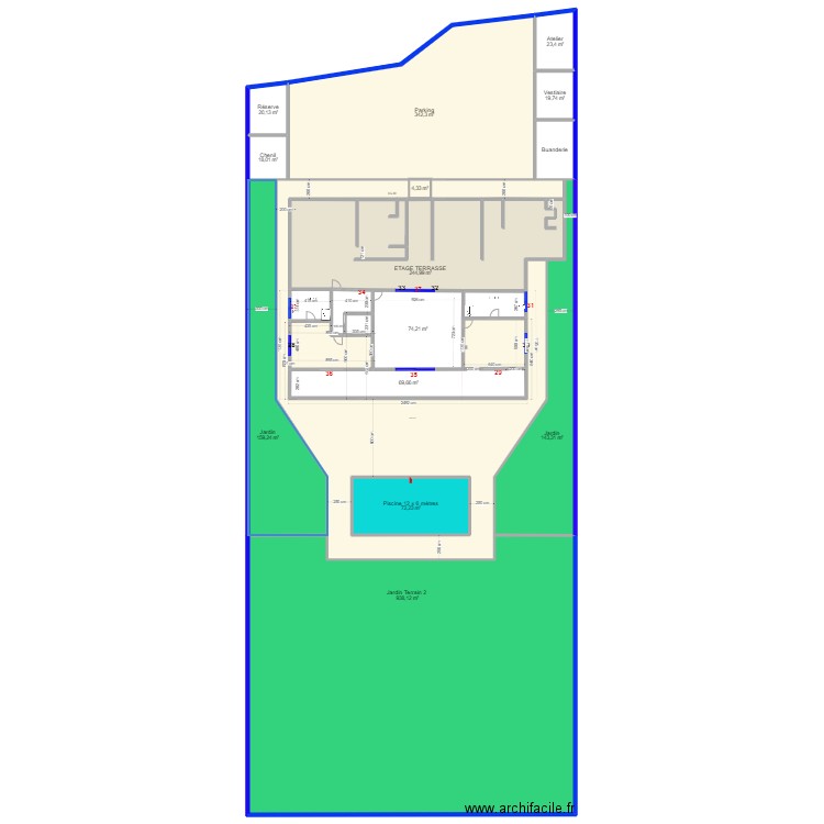 AAAAAAAAA 2023 01 b. Plan de 0 pièce et 0 m2