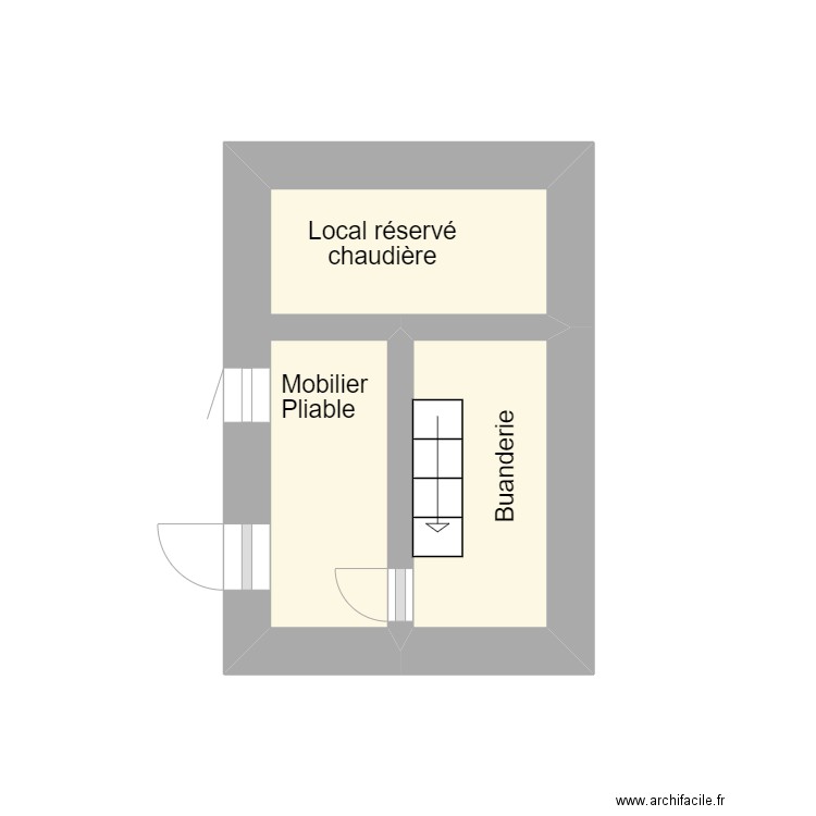 CAVE LESDINS 18 G tribu. Plan de 0 pièce et 0 m2