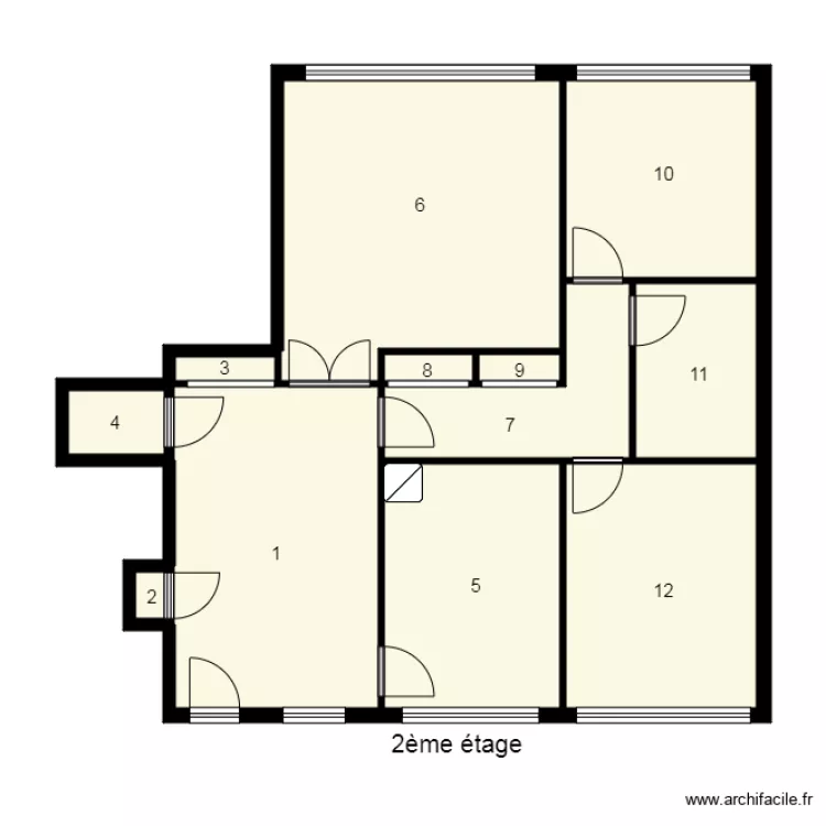174525  AUERSWALD. Plan de 