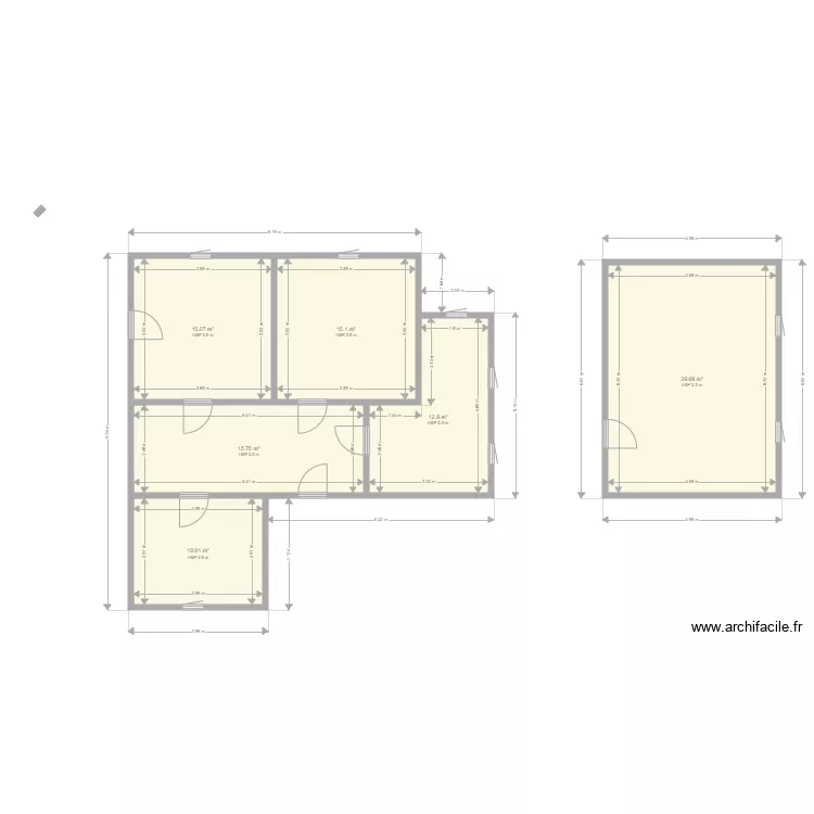 plan archi facile. Plan de 