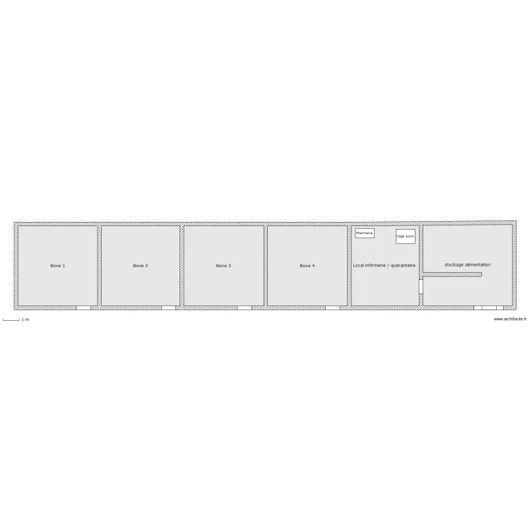 Plan batiment hébergement. Plan de Plan batiment hébergement. Plan de