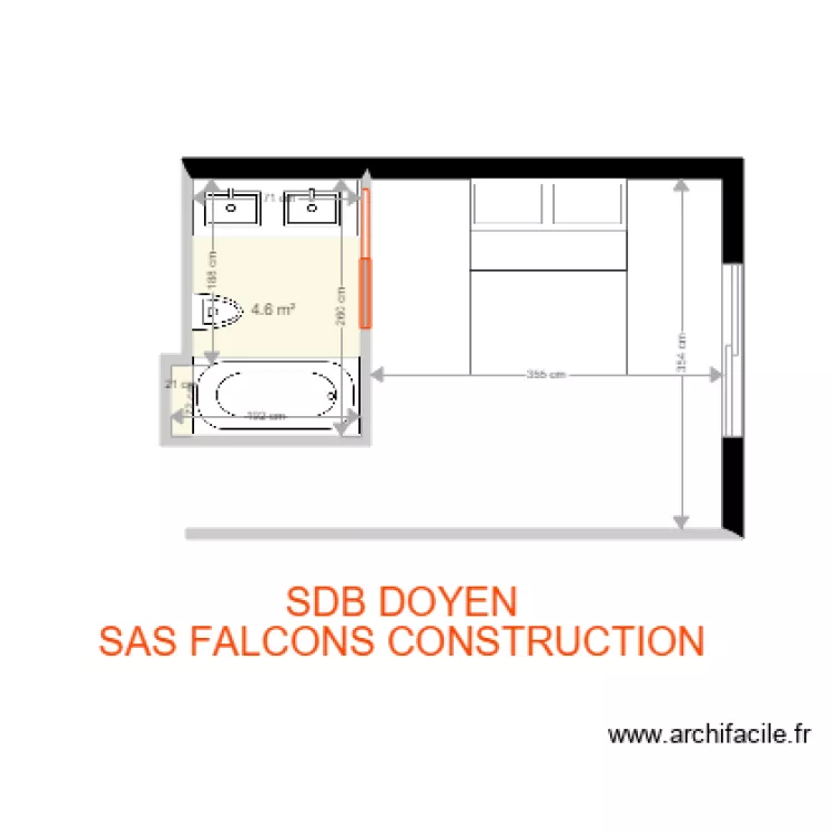 SDB DOYEN. Plan de 