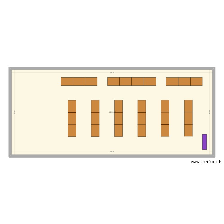 salle 3. Plan de 0 pièce et 0 m2