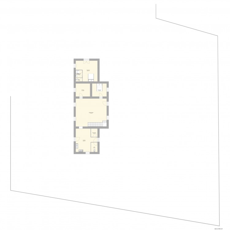 Maison Aude Sirvent. Plan de 0 pièce et 0 m2