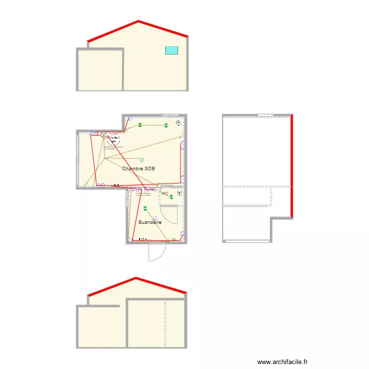 plan cabalage &eacute;lectricit&eacute; garage. Plan de 