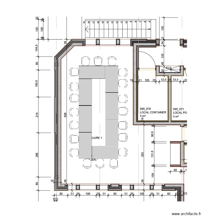 Cité salle réunion 4e. Plan de 0 pièce et 0 m2