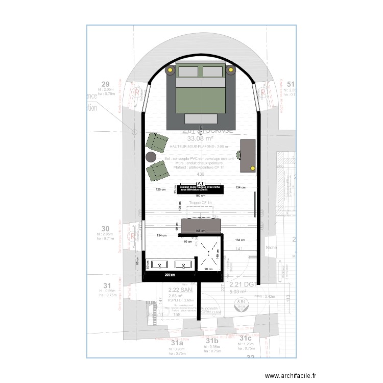 Chambre 9 Final. Plan de 0 pièce et 0 m2