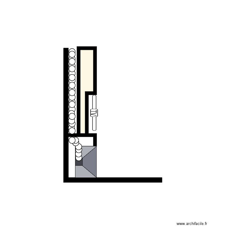 cheminee . Plan de 0 pièce et 0 m2