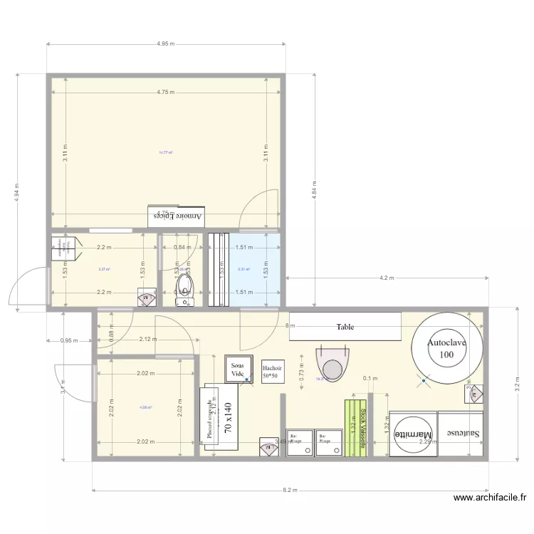 ETCHEPARE 000. Plan de 