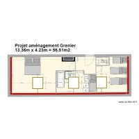 projet amenagement grenier au 8 mai 2022