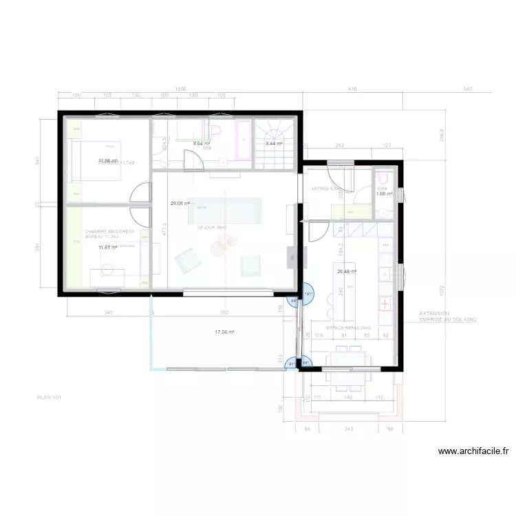 Plan Bernard V02. Plan de 