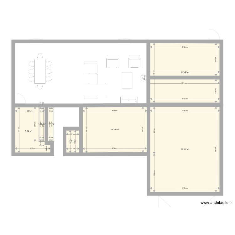 clo ma trop belle maison  2021. Plan de 0 pièce et 0 m2