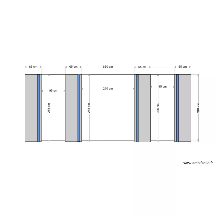SALON  CONFIG20 65CM. Plan de 