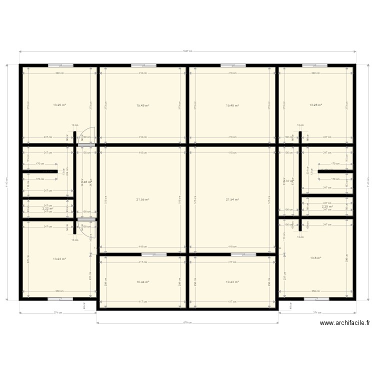 2 Appartement F3 à louer. Plan de 0 pièce et 0 m2