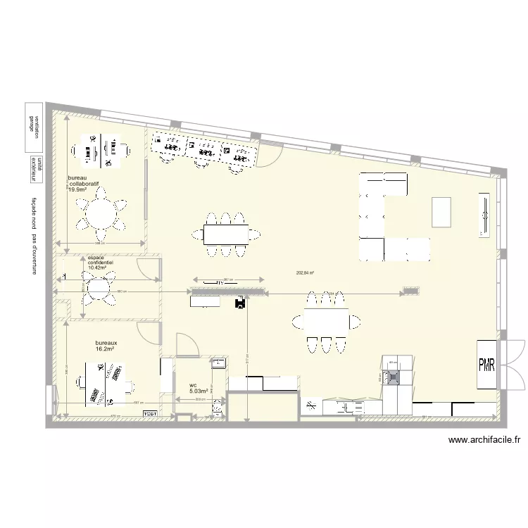 espace jeune g&eacute;n&eacute;ral. Plan de 