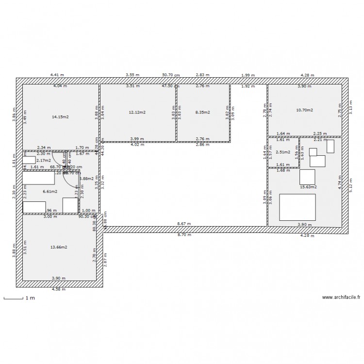 plan définitif. Plan de 0 pièce et 0 m2