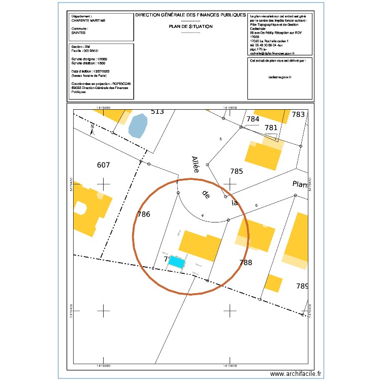 teletche. Plan de 0 pièce et 0 m2