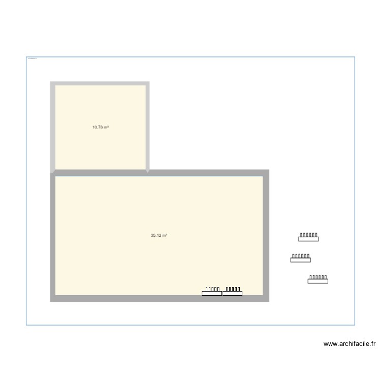 collecteur. Plan de 0 pièce et 0 m2