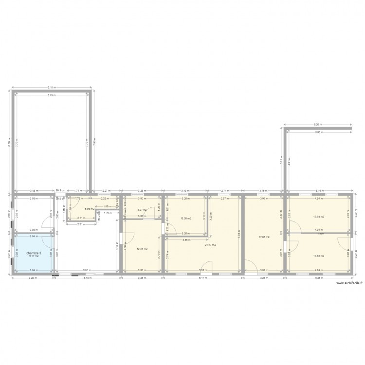 st aignan des guès 45460 2017 avant travaux. Plan de 0 pièce et 0 m2