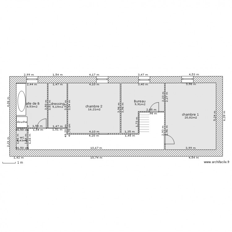 souvig niv 2. Plan de 0 pièce et 0 m2