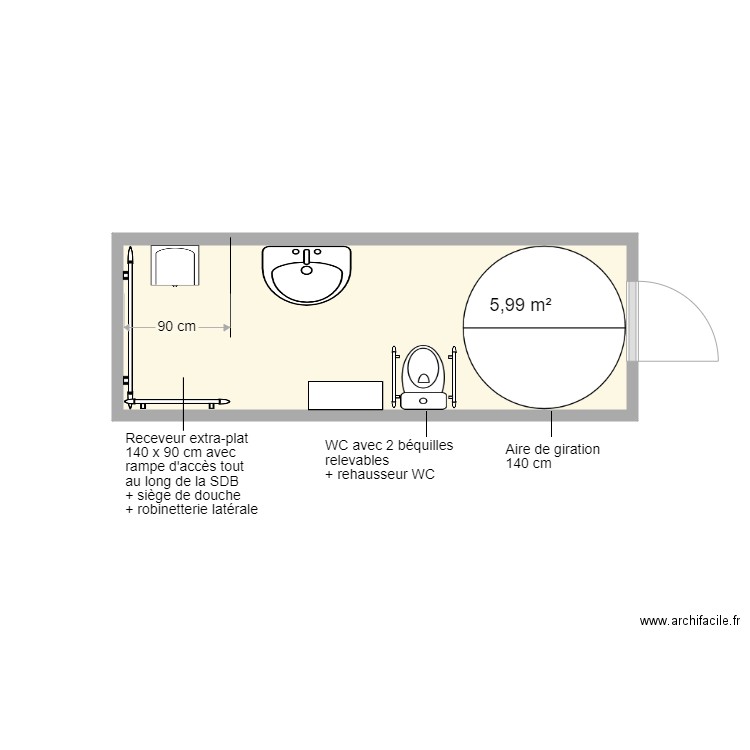 Altan SDB projet. Plan de 0 pièce et 0 m2