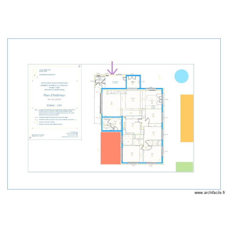 MAM1. Plan de 0 pièce et 0 m2