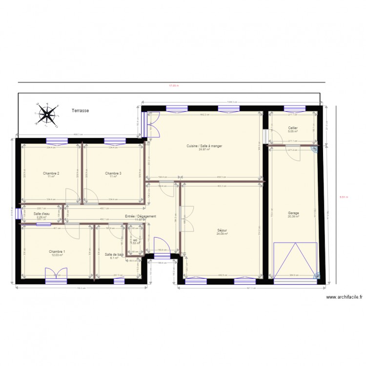 maison mahjoub 2. Plan de 0 pièce et 0 m2