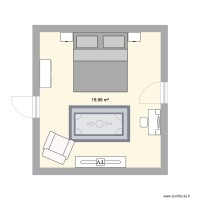 Plan de la chambre parentale