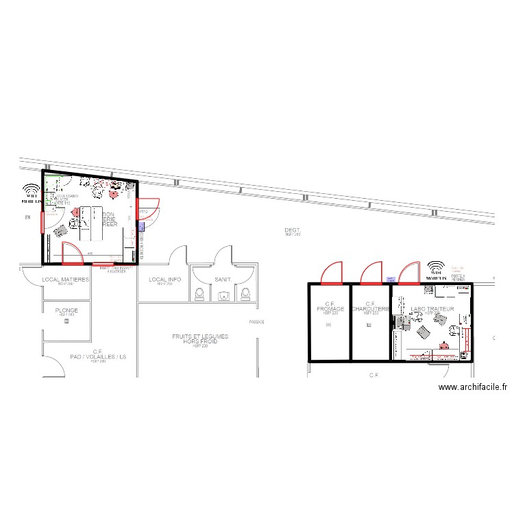 St Germain du Bois V2. Plan de 0 pièce et 0 m2
