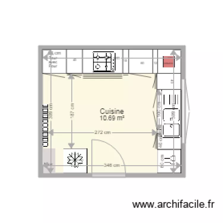 cuisine Basly 2. Plan de 