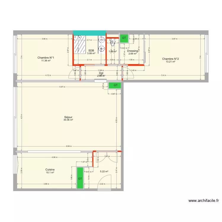 Projet NACHTWEY PARIS 07 V1 du 08 06 2020. Plan de 